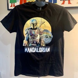 Star Wars mandalorian tee shirt